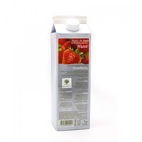 Пюре клубника  Ravifrut 1 кг охлажденное