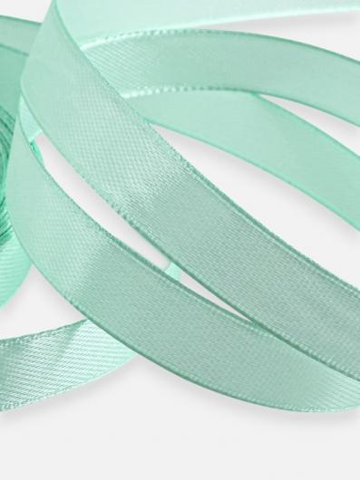 Лента атласная 1,2 см мятная 181, 23м